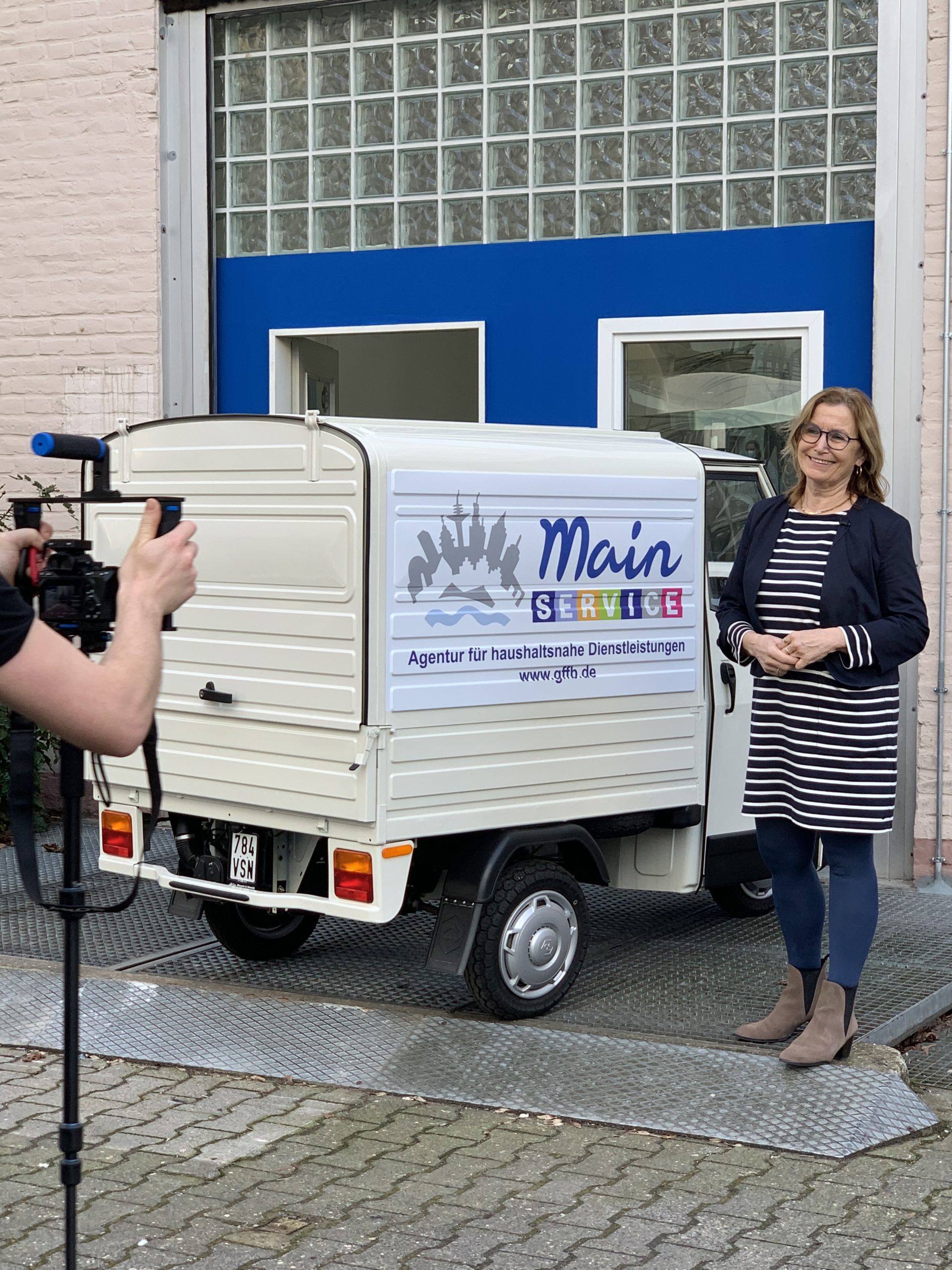 Videodreh zur Eröffnung