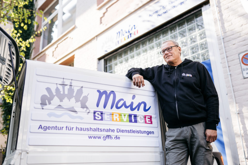 Angebot der Dienstleistungsagentur MainService, GFFB