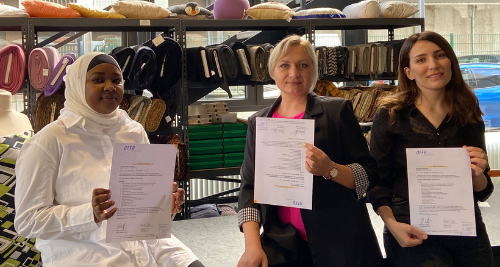 Erfolgreicher Abschluss der Umschulung Verkauf